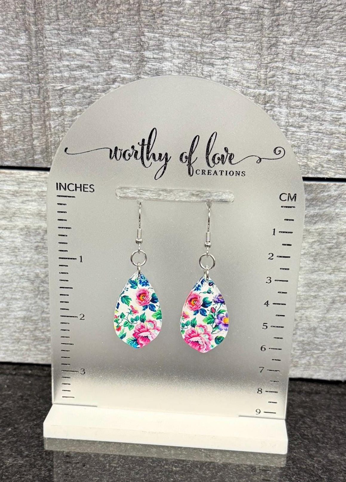 Spring delight earrings, floral earrings