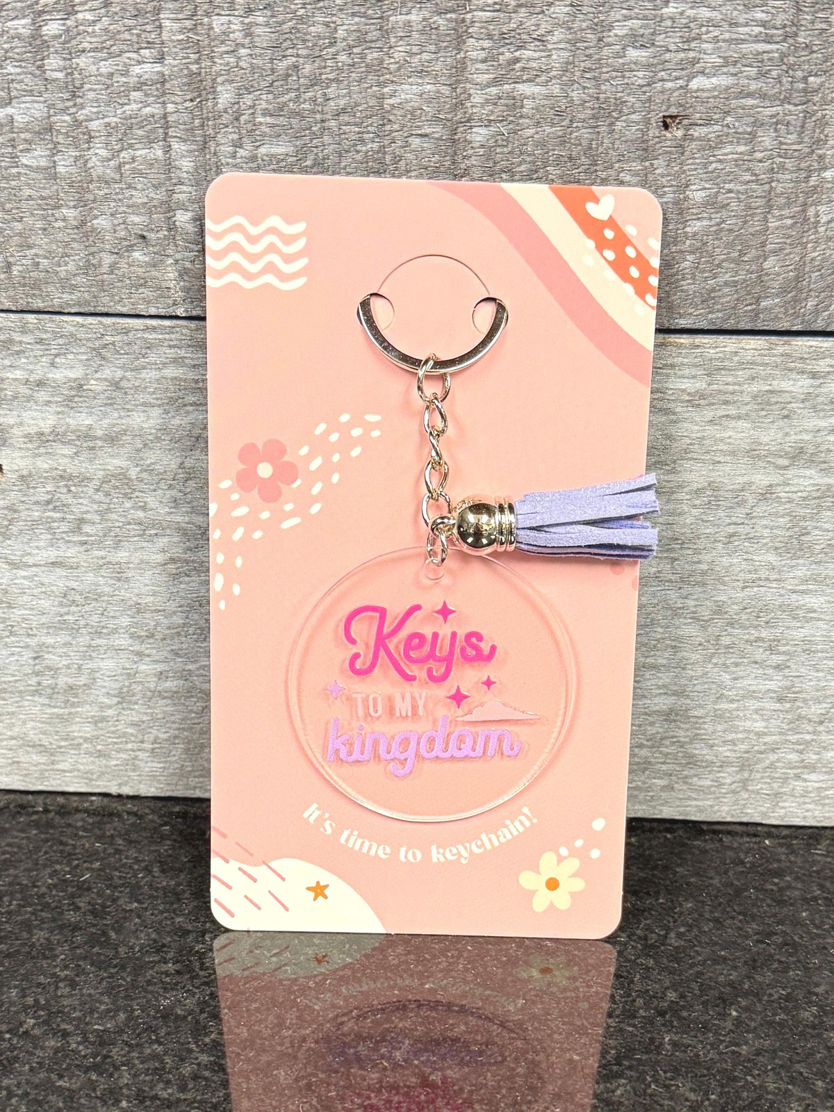 Keys to my kingdom keychain