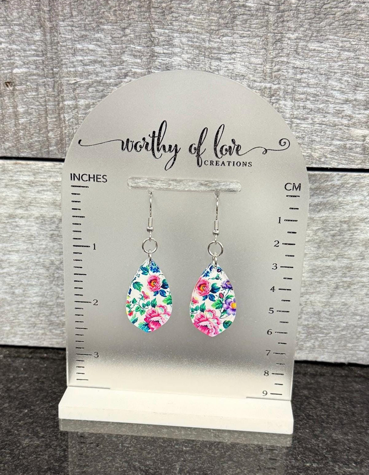 Spring delight earrings, floral earrings