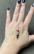 Swarovski Crystal Christmas Elf Necklace