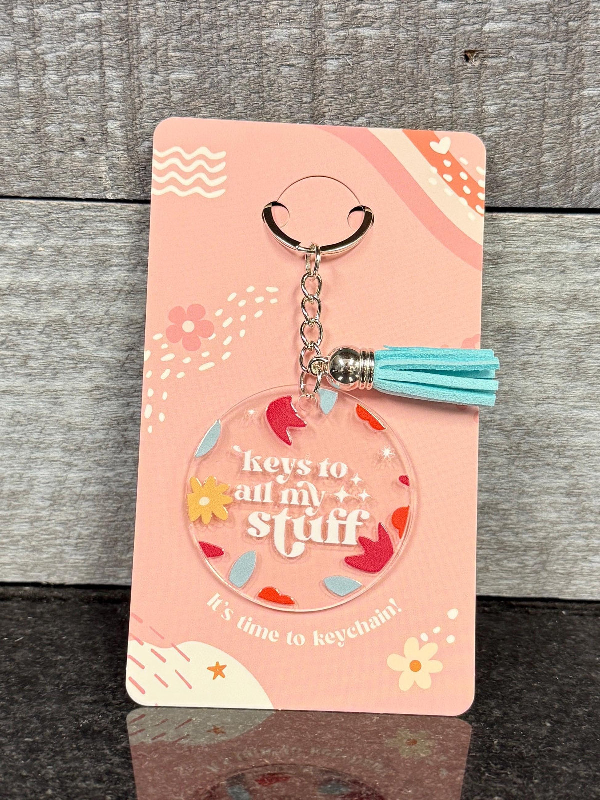 Keys to all my stuff keychain