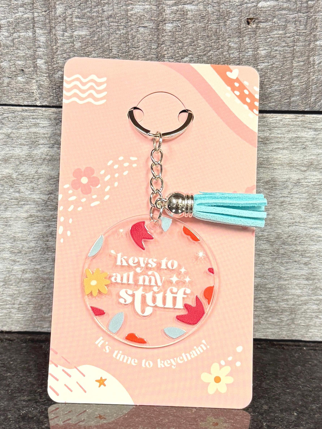 Keys to all my stuff keychain