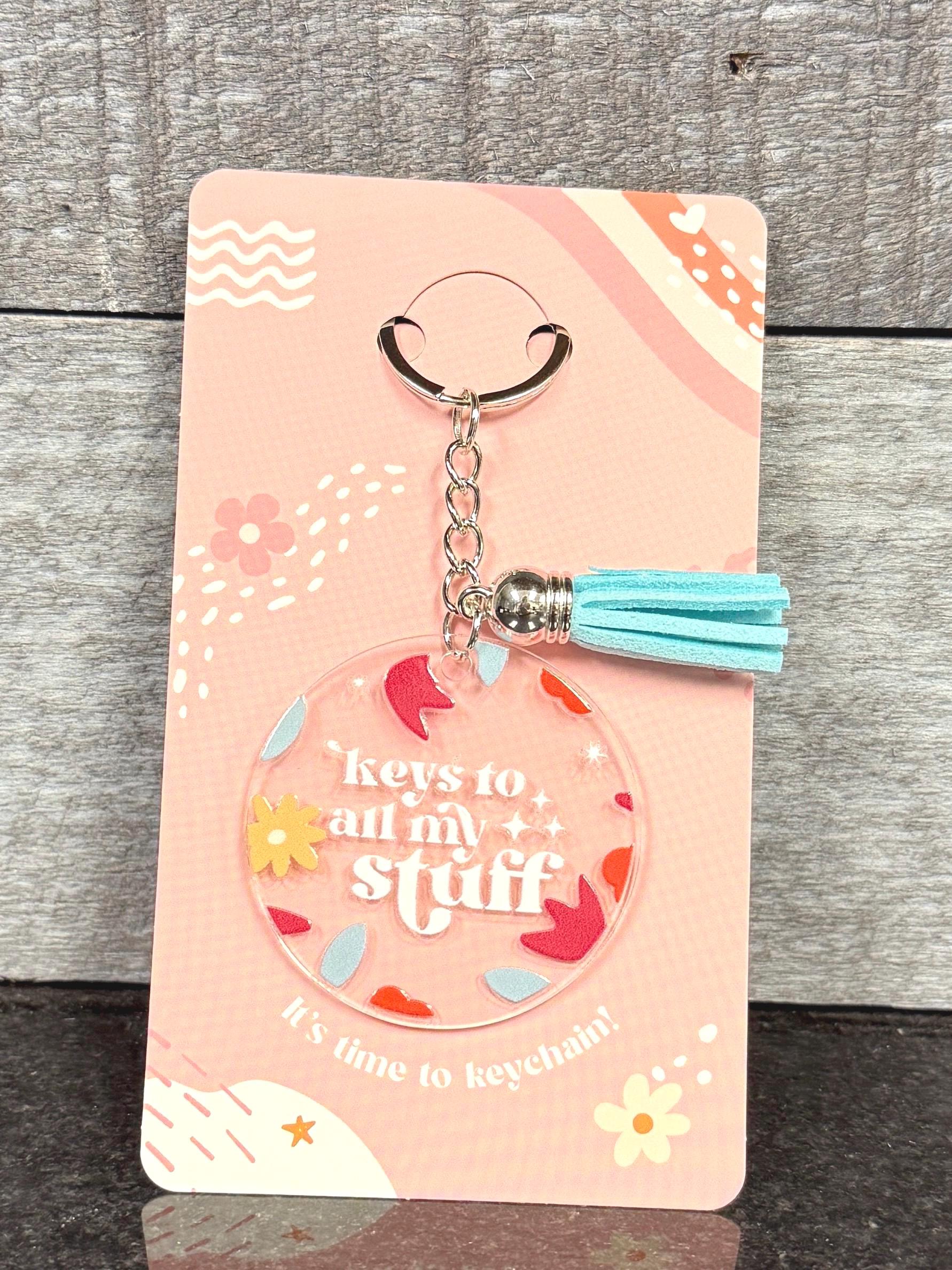 Keys to all my stuff keychain