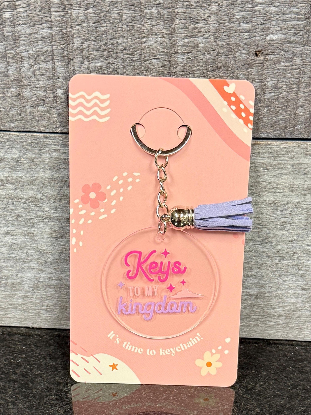 Keys to my kingdom keychain