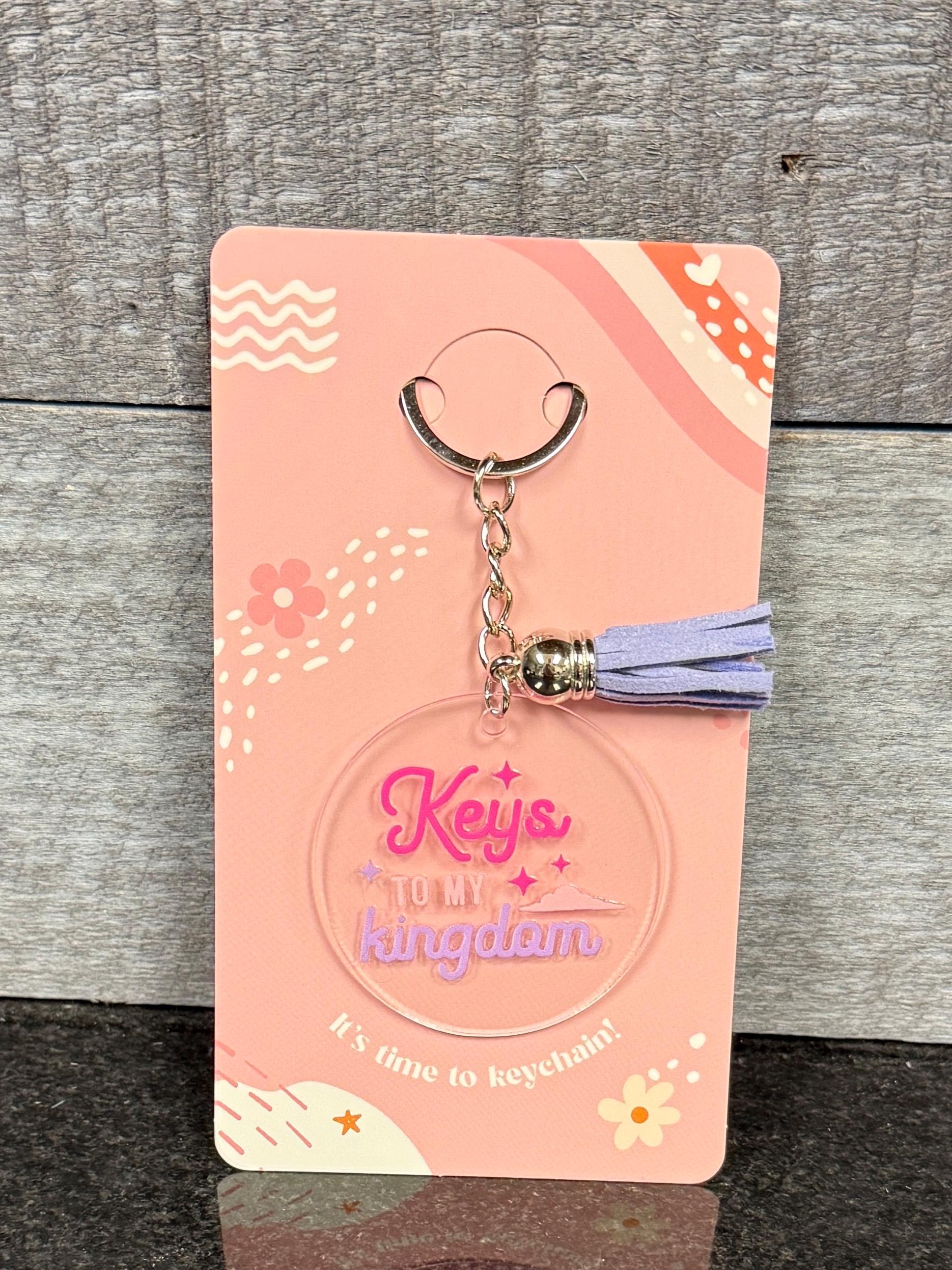 Keys to my kingdom keychain