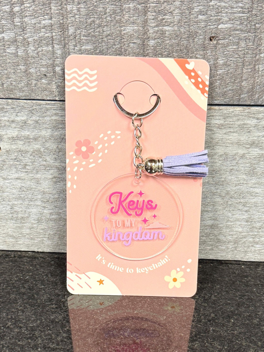 Keys to my kingdom keychain